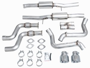 Nissan Z Performance Exhaust - AWE Tuning - Cat Back Track Edition - Chrome Silver - `23-`27 Nissan Z Performance Exhaust - AWE Tuning - Cat Back Track Edition - Chrome Silver - `23-`27
